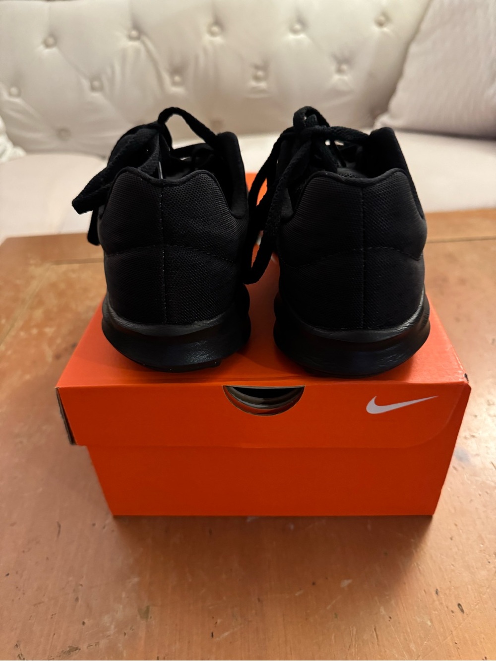Nike Women’s Black Athletic Downshiftet Sneakers - Picture 4 of 7